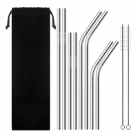 Hot Sales 215mm 304 Stainless Steel Colorful Straw