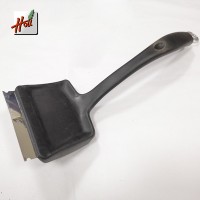 Stainless Steel BBQ Brush with scraper and PP handle