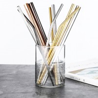 top grade 304 stainless steel drinking eco friendly straw