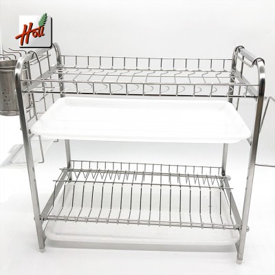 Stock/Hot sale High quality  stainless steel forks and plates holder for restaurant or kitchen